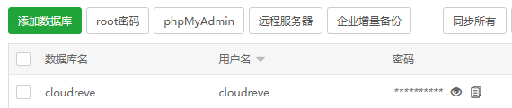 宝塔面板Cloudreve SQLite3转MySQL